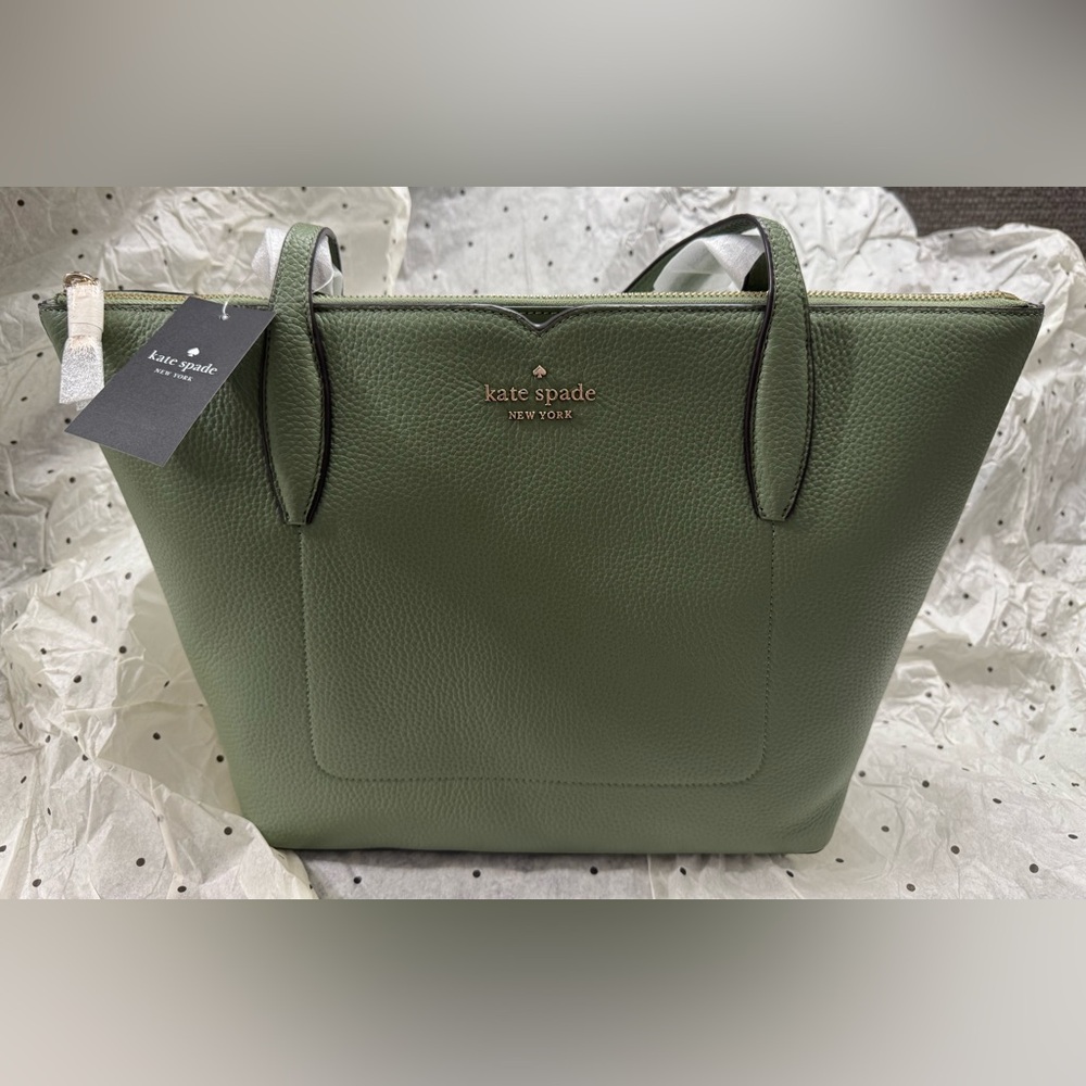 Harlow Pebbled Leather Tote